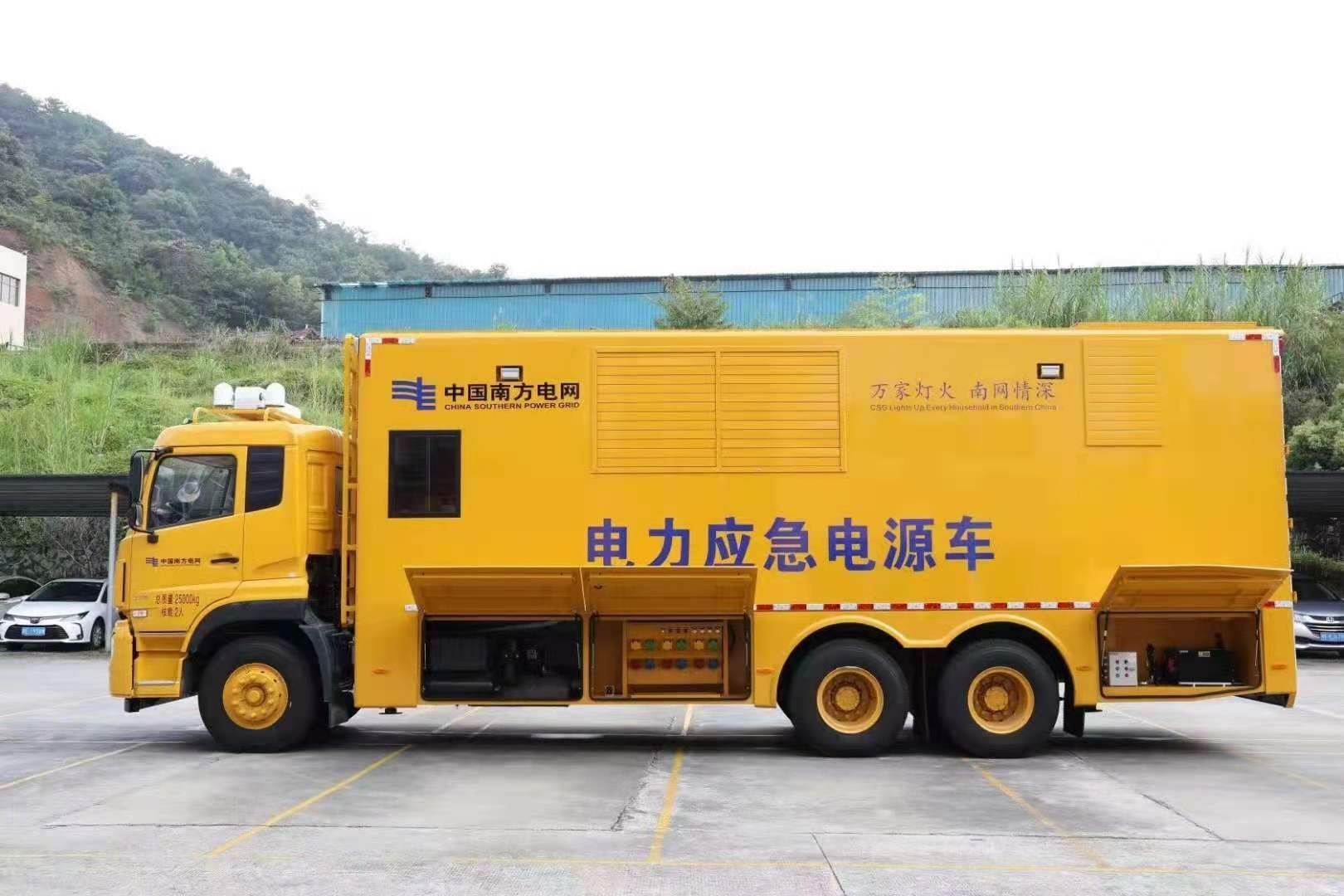 温宿安康大型柴油发电机发电车UPS电源出租租赁
